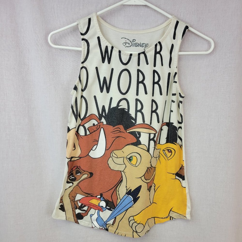 Disney Lion King no worries tank top size xs